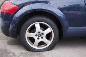 A GM warranty plan helps you with flat tires 